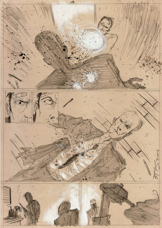 Criminal Macabre Page Ben Templesmith In Damiano Vaccaro S